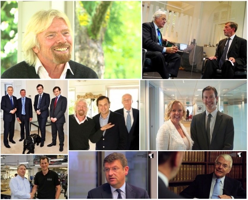 Interviews with business leaders for the new academic year