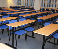 One of our classrooms in the SBQ building